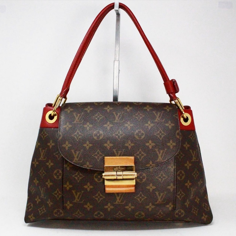 Authentic pre-owned Louis Vuitton Monogram canvas Aurore Olimpe MM